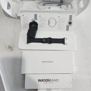 Apple Smartwatch with Black Band. Three Additional Bands Included